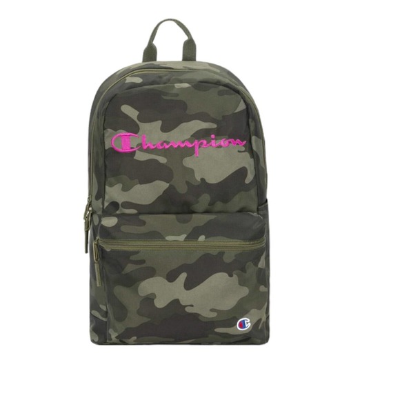 Champion Bags Champion Varsity Backpack Camo Olivefuchsia One Size New Sealed And Packed Poshmark